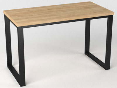 Мебель из металла, стол в стиле лофт №1