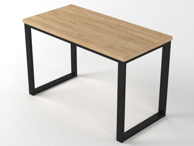 Меблі з металу, стіл в стилі лофт №1