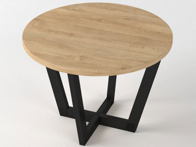 Мебель из металла, стол в стиле лофт №3