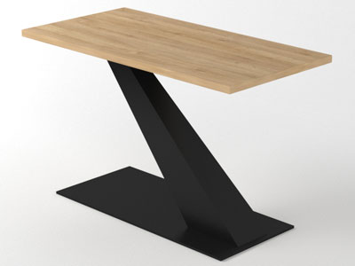 Мебель из металла, стол в стиле лофт №20