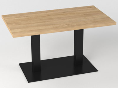 Меблі з металу, стіл в стилі лофт №21