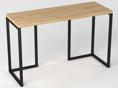 Меблі з металу, стіл в стилі лофт №31
